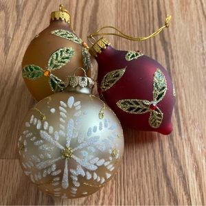 🎁 Glitter Ornament Bundle 🎄